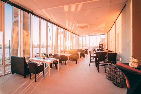 das Bistro vom Opernloft in Hamburg 