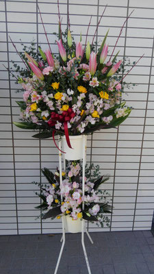 秦野、渋沢、開店祝い花