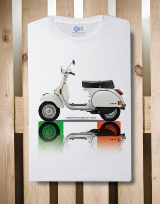 T- Shirt Vespa Italien 