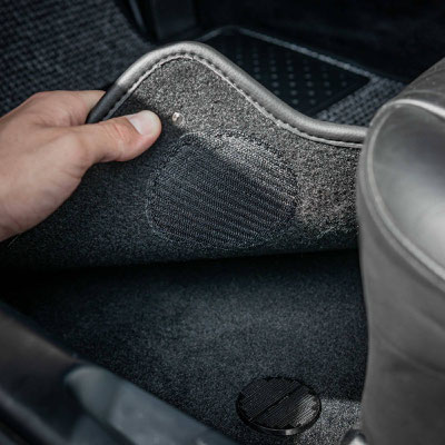 Aircooled Luftgekühlt Watercooled Fußmatten Floor Mats 356, 924, 944, 968 und 2.7, 3.0SC, 3.2, 964, 993, 996, 997, 991, 992, Macan, Cayenne, Panamera, Boxster Cayman Pepita Hahnentritt  Porsche