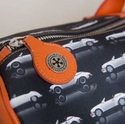 Milly Tasche Maxi Speeedster 3 Orange Racing Belt Aircooled Luftgekühlt Porsche 911 Tasche Bag