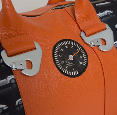 Milly Tasche Maxi Speeedster 3 Orange Racing Belt Aircooled Luftgekühlt Porsche 911 Tasche Bag