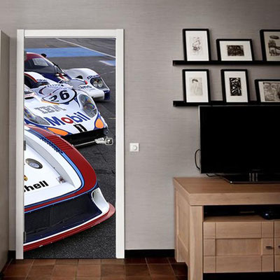 Tür Sticker Door wrap Porsche 911 Aircooled Luftgekühlt Curbs Racing 