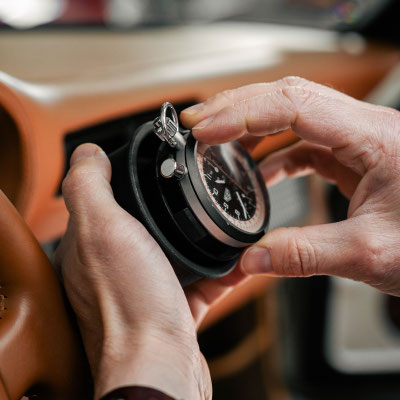 Heuer Stoppuhr Halter Uhrenhalter Porsche 911