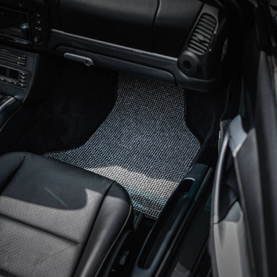 Aircooled Luftgekühlt Watercooled Fußmatten Floor Mats 356, 924, 944, 968 und 2.7, 3.0SC, 3.2, 964, 993, 996, 997, 991, 992, Macan, Cayenne, Panamera, Boxster Cayman Pepita Hahnentritt  Porsche