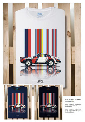 T-Shirt Porsche 911 997 Dakar 993 Speedster Aircooled Luftgekühlt