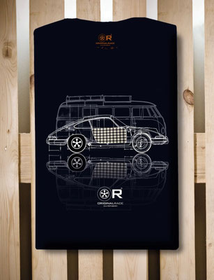 T-Shirt Porsche 911 VW Pepita 