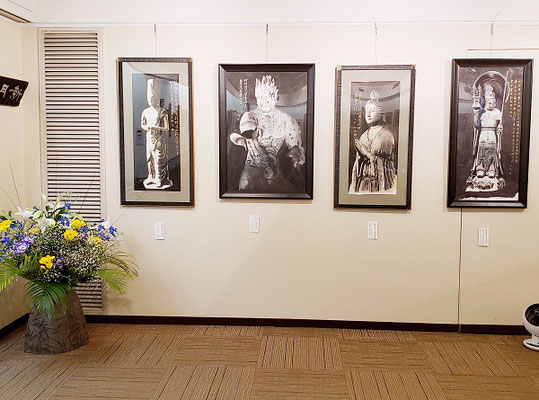 銀座鳩居堂 和田大諷「金泥の世界」展 4月5日～10日 写真集 - 佛