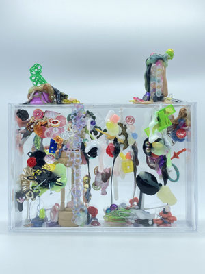 147 March 4, 1953  (Mineo)  7cm x 26.4cm x 26cm  Mixed Media  2023