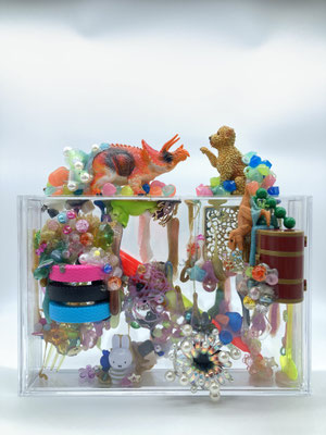 152 March 8, 1924  (Anthony)  11.5cm x 26.4cm x 25cm  Mixed Media  2023