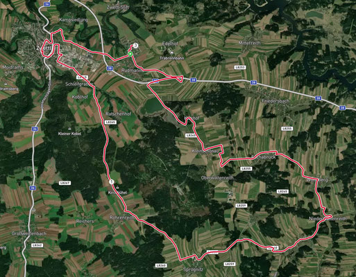 "Genussradler-Route" vom 23.6.