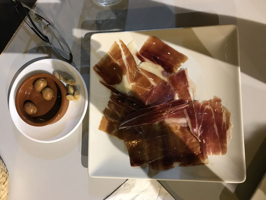 Ein letzter Jamón ibérico vor der Heimreise (zumindest für mich)