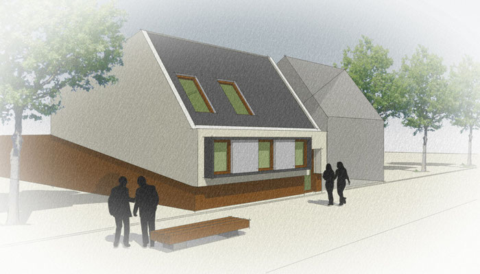 frarudo architektur & design // EFH Kleikuhle in Husum