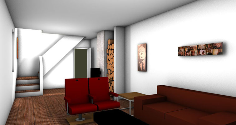 frarudo architektur & design // Wohnzimmer