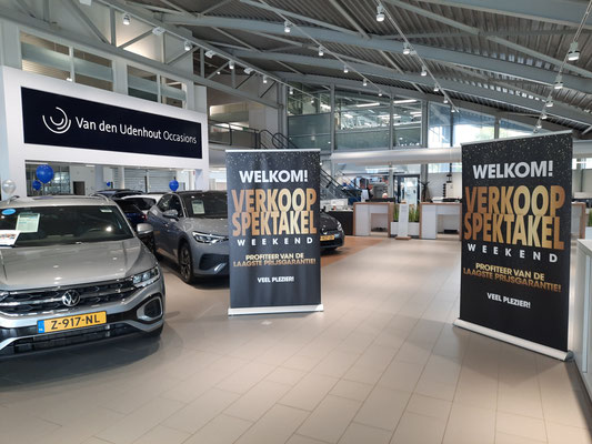 Automotive Sales Event bij Van den Udenhout - officieel merkdealer van Volkswagen - Audi - SEAT - Škoda Noord-Brabant - september 2025 - 701 verkochte auto's in 14 dagen !