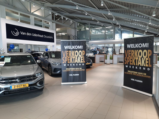 Automotive Sales Event bij Van den Udenhout - officieel merkdealer van Volkswagen - Audi - SEAT - Škoda Noord-Brabant - september 2025 - 701 verkochte auto's in 14 dagen !