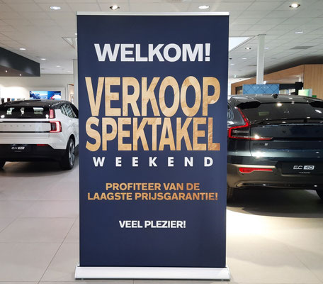 Automotive Sales Event bij Van Roosmalen Veldhoven - officieel merkdealer van Volvo - Polestar - Lynk&Co - november 2025 - 45 verkochte auto's in 1 weekend.