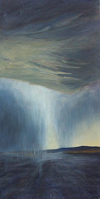 Stormy Weather ll, 50 x 100 cm, Acryl/ Mischtechnik