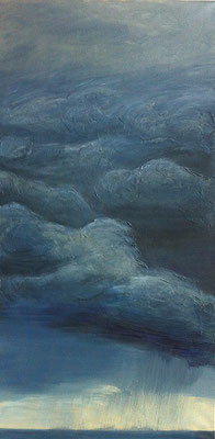 Stormy Weather lll, 50 x 100 cm, Acryl/ Mischtechnik