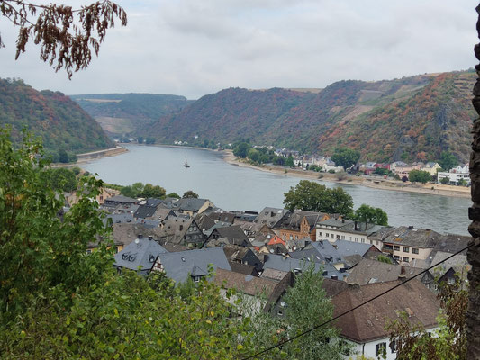 Blick auf den Rhein bei St. Goar