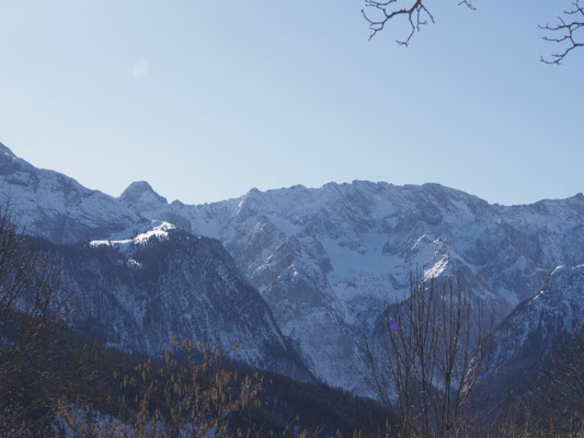 Blick zum Schhachenhaus - einem unserer Wanderziele diesen Sommer