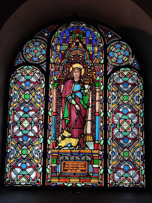 Kirche Fenster in Boppard