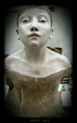 ''Etude de La petite danseuse ''  H 46 cm  création 2015 Collection privée