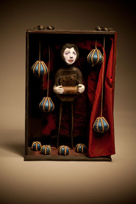 ''  la manière de l'accordéoniste ''  2010 Collection privée 