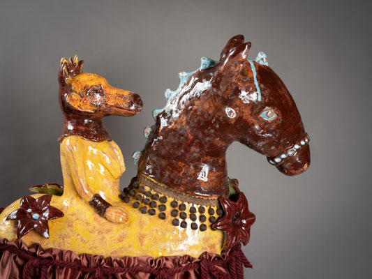 Cheval à la louve 