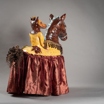 cheval à la louve