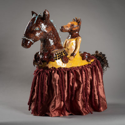 Cheval à la louve 