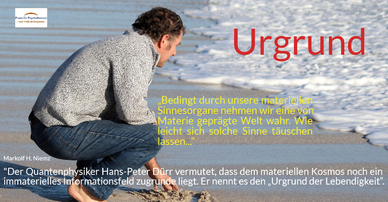 Urgrund - Bedingt durch unsere materiellen Sinnesorgane nehmen wir eine von Materie geprägte Welt wahr. Wie leicht sich solche Sinne täuschen lassen...