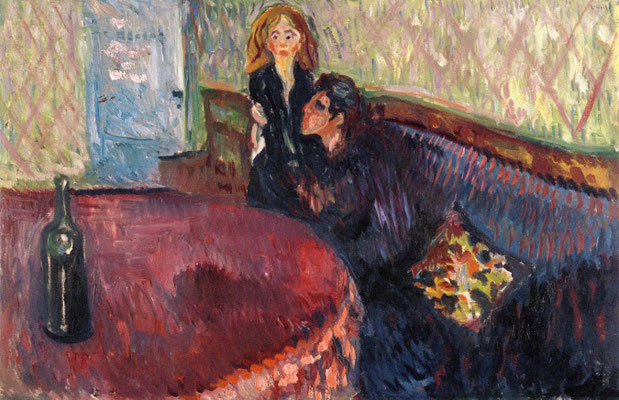 Begehren - Edvard Munch (Foto: CC0) - Praxis für Psychotherapie, Barbara Schlemmer, Dipl. Psychologin