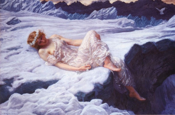 Schneeherz - Edward Robert Hughes (Foto: CC0) - Praxis für Psychotherapie, Barbara Schlemmer, Dipl. Psychologin