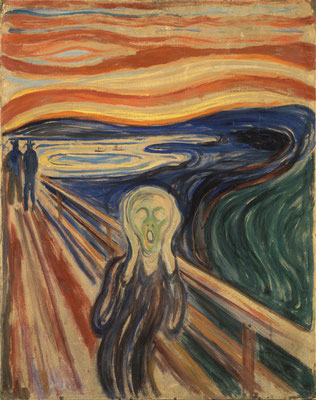 Der Schrei - Edvard Munch (Foto: CC0) - Praxis für Psychotherapie, Barbara Schlemmer, Dipl. Psychologin