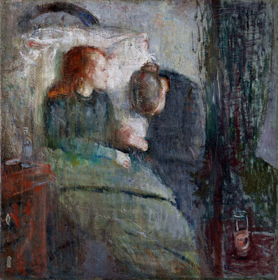 Das kranke Kind - Edvard Munch (Foto: CC0) - Praxis für Psychotherapie, Barbara Schlemmer, Dipl. Psychologin
