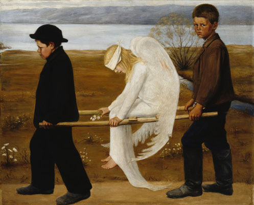 Der verwundete Engel - Hugo Simberg (Foto: CC0) - Praxis für Psychotherapie, Barbara Schlemmer, Dipl. Psychologin