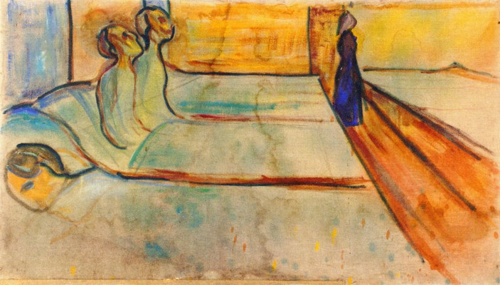 Krankenstation - Edvard Munch (Foto: CC0) - Praxis für Psychotherapie, Barbara Schlemmer, Dipl. Psychologin