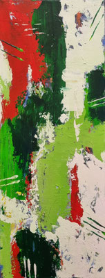 Nr. 601, 50x20, Leinwand, Acryl