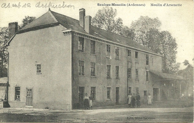 Le moulin d'En-Bas ou de l'Arsenette - coll. Fr. Guérin