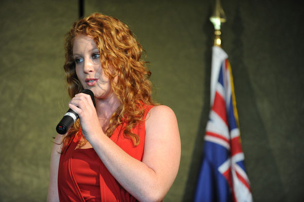 Performer, Jodie Goodwin, Conservatorium High School, at Commonwealth Day lunch in 2010