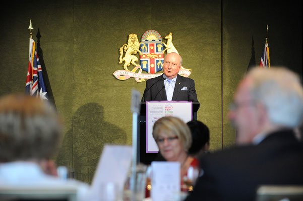 Alan Jones AO, our compere for Commonwealth Day lunch in 2011