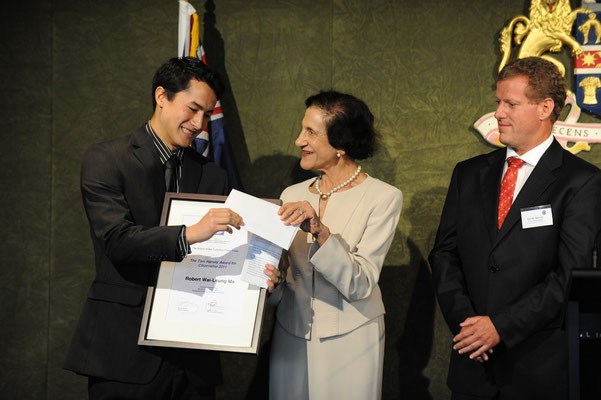 Robert Ma, Tom Harvey Award recipient in 2011 for his contribution in supporting indigenous high school students in the Redfern-Waterloo area, Sydney