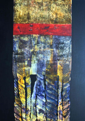 o.T. 1999 / Acryl und Öl auf Leinwand - 200x150cm