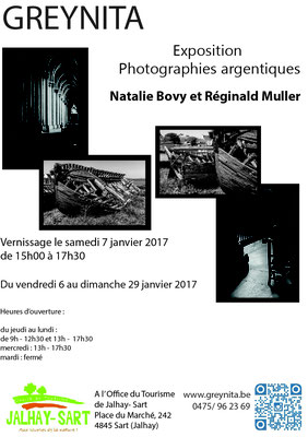 Natalie Bovy - Reginald Muller -  Exposition à l'Office du Tourisme de Jalhay