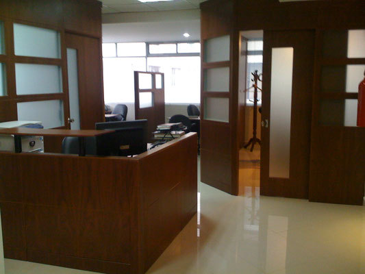 Recepción corporativa institucional