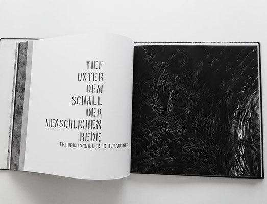  Künstlerbuch und Wandarbeiten zum Thema Strudel, 2022