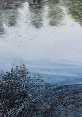 Sommerwasser 07 2020 chin. Tuschen 45x31cm