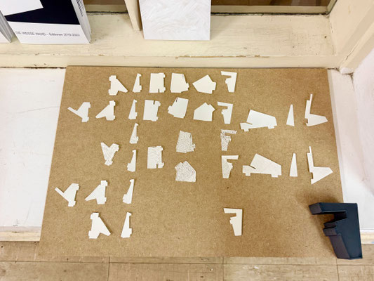 Ausstellungsansicht_Raumschnitte_3D Druck_ diverse Größen_Britta Frechen_2025_Axel Bayer 10
