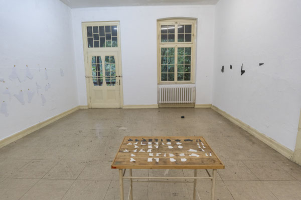 Ausstellungsansicht_Raumschnitte_3D Druck_ diverse Größen_Britta Frechen_2025_Axel Bayer 2